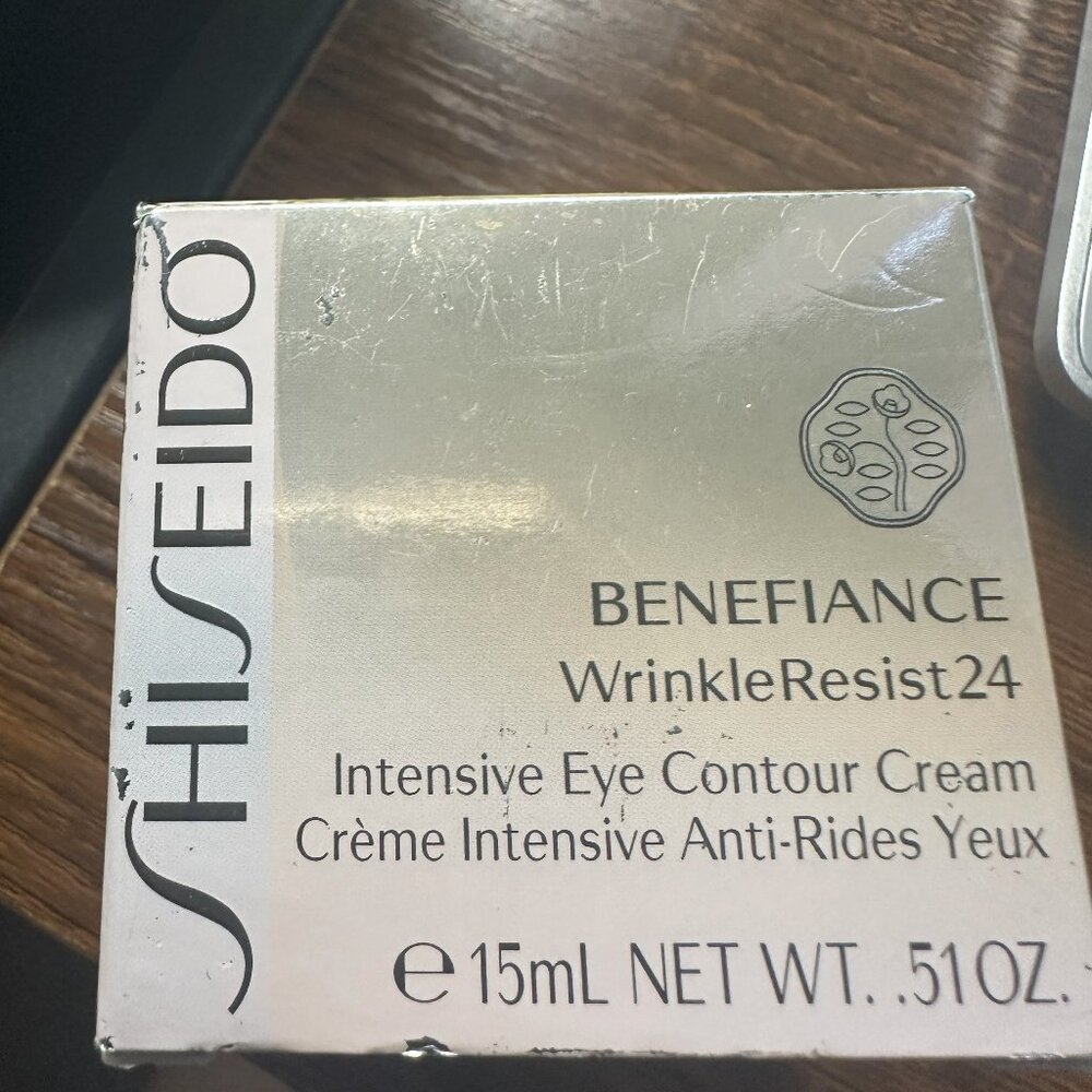 Benefiance Wrinkle Resist24 Intensive Eye Contour Cream for Unisex, 15 ml, .51OZ